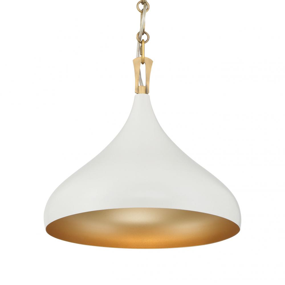 1 LIGHT PENDANT