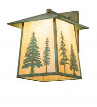 Meyda Blue 247829 - 16" Wide Stillwater Tall Pines Wall Sconce