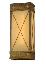 Meyda Blue 255000 - 7" Wide Byzantine Wall Sconce