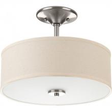 Progress P3683-0930K9 - Inspire Collection One-Light 13" LED Semi-Flush Mount
