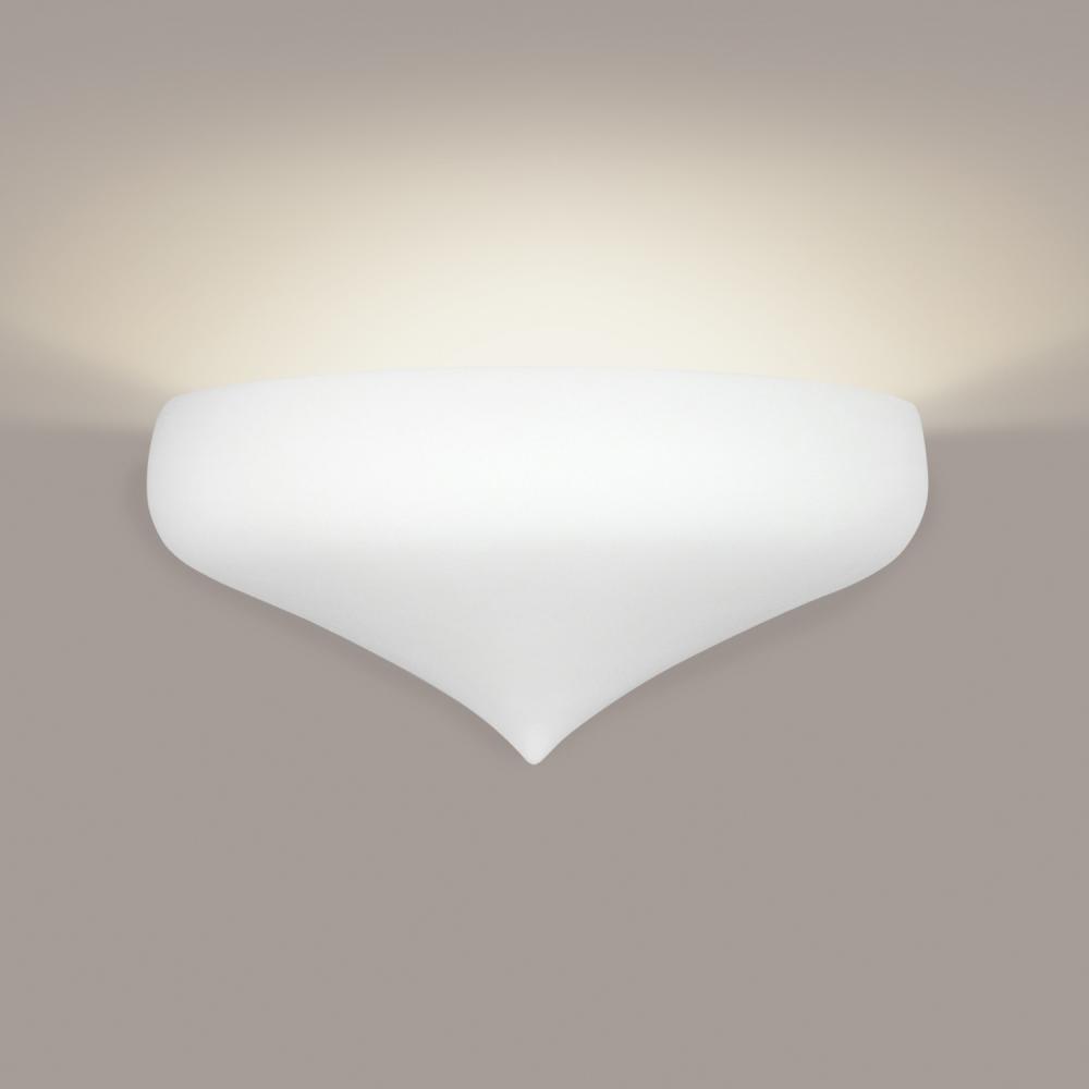 Vancouver Wall Sconce: Matte White