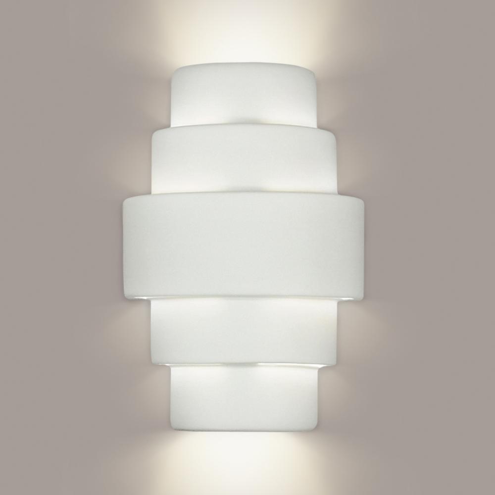 San Marcos Wall Sconce: Butternut (E26 Base Dimmable LED (Bulb included))