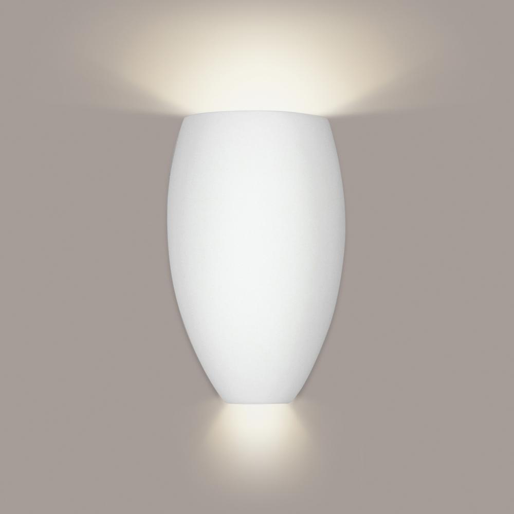 Aruba Wall Sconce: Gunmetal (E26 Base Dimmable LED (Bulb included))
