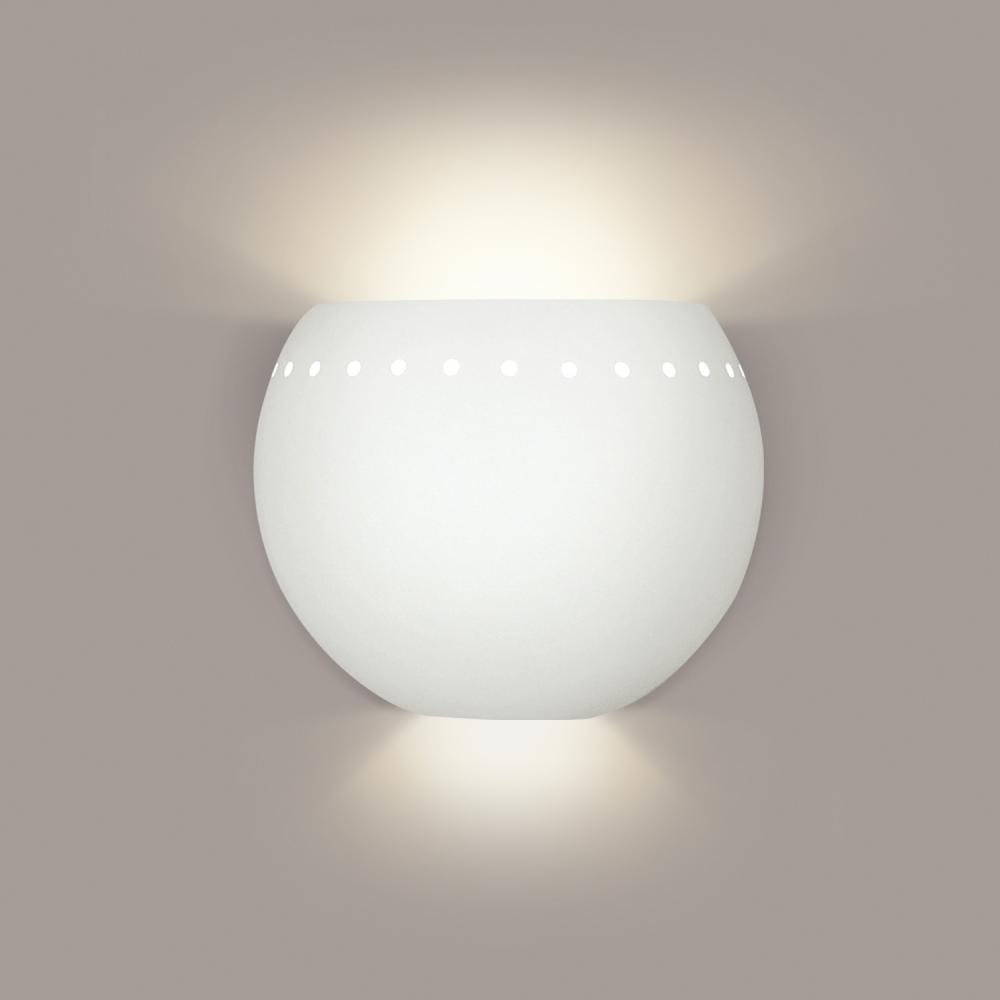 St. Lucia Wall Sconce: Gunmetal (E26 Base Dimmable LED (Bulb included))