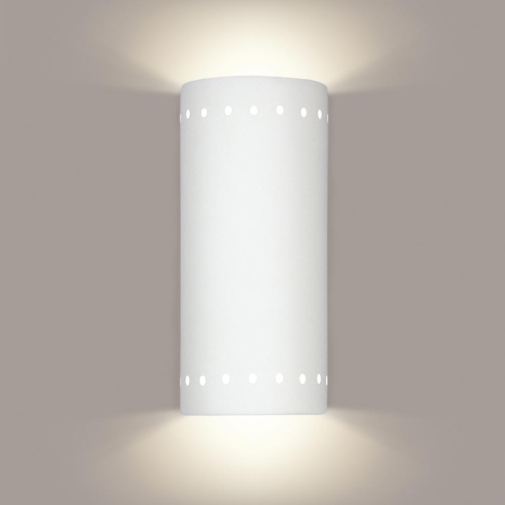 Kythnos Wall Sconce: Bisque with LED bulbs included