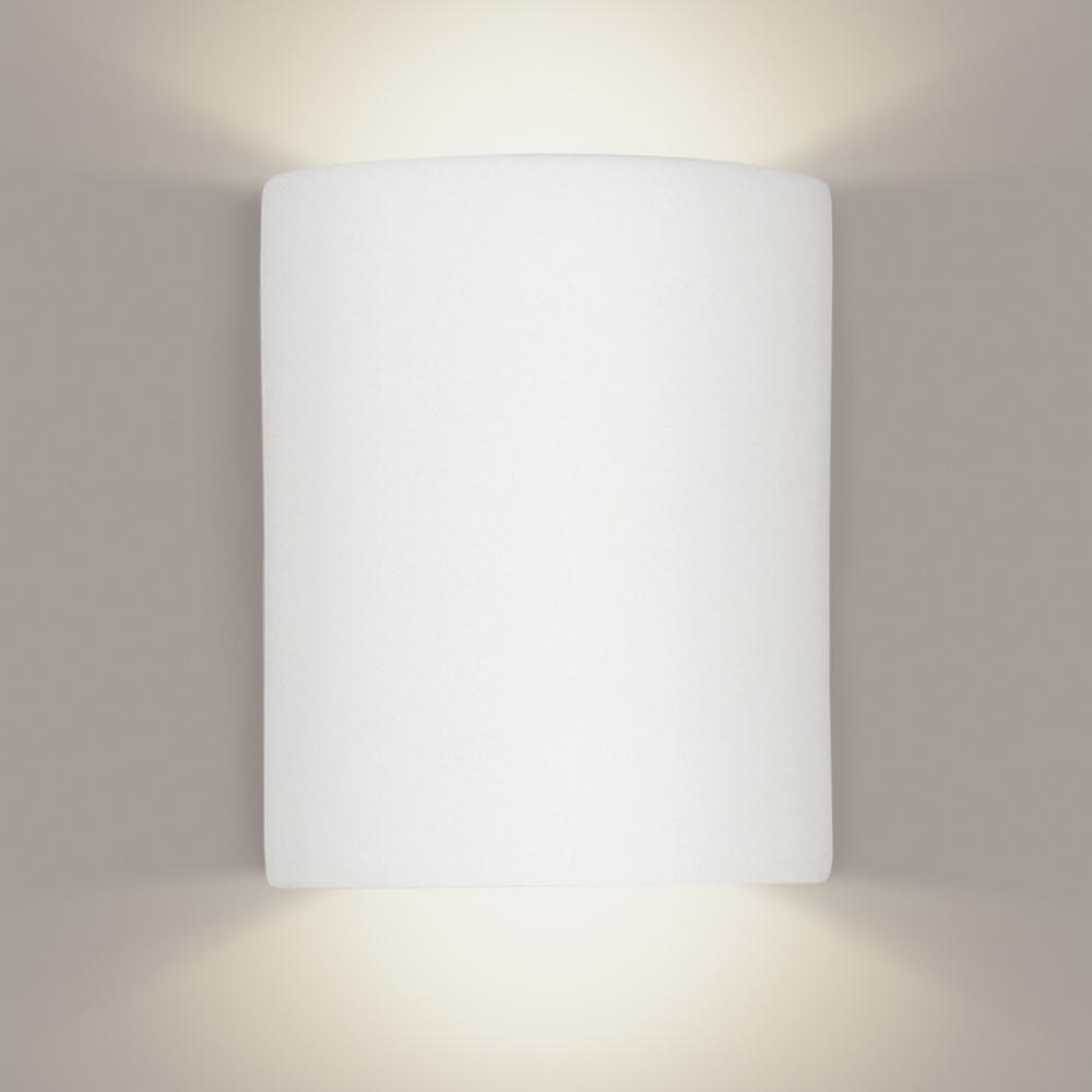 Great Tilos Wall Sconce: Matte Black (Wet Sealed Top, E26 Base LED (Bulb included))