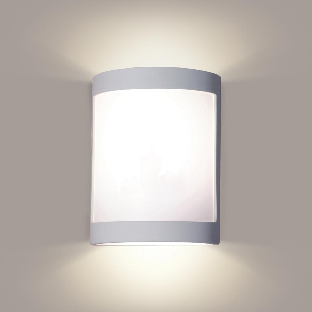 Lucidity Wall Sconce: Pistachio (Wet Sealed Top)
