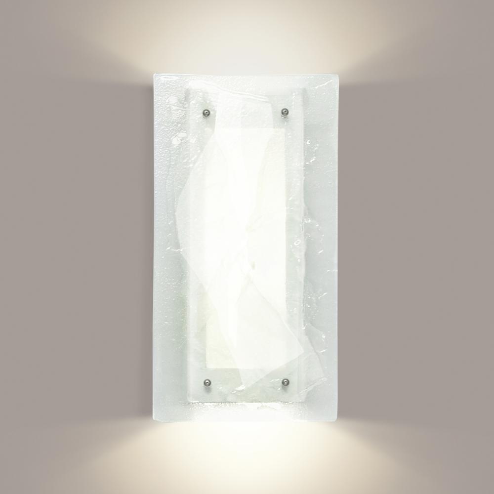 Silk Scarf Wall Sconce with LED bulb included