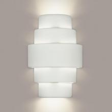 A-19 1401-2LEDE26-BT - San Marcos Wall Sconce: Butternut (E26 Base Dimmable LED (Bulb included))