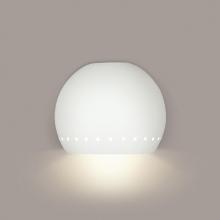 A-19 1603D-1LEDE26-A33 - St. Vincent Downlight Wall Sconce: Safety Yellow (E26 Base Dimmable LED (Bulb included))