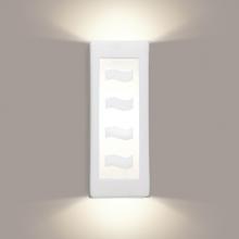 A-19 G1A - White Serenity Wall Sconce