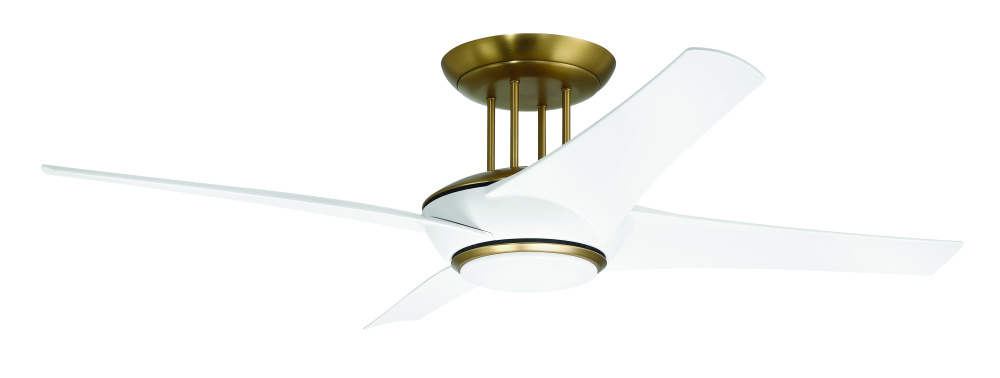 54" Ceiling Fan w/Wi-Fi, DC Motor, Blades, LED Light Kit
