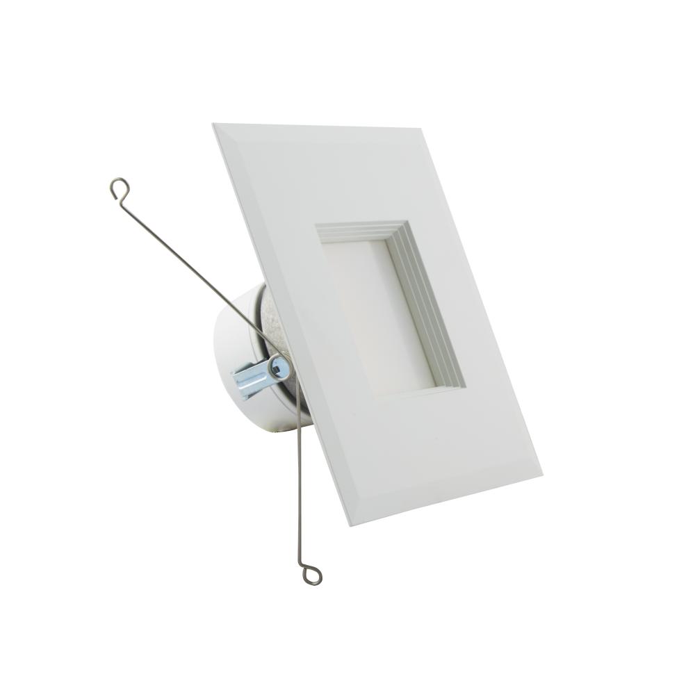 11.5 Watt Square LED Downlight Retrofit; 5-6 in.; Adjustable Color Temperature; 120 Volt