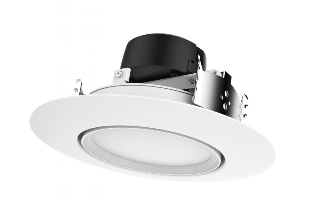 12 watt LED Directional Retrofit Downlight - Gimbaled; 5"-6"; 2700K; 120 volts; Dimmable