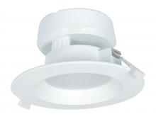 Satco Products Inc. S9013 - 7 watt LED Direct Wire Downlight; 4000K; 120 volt; Dimmable