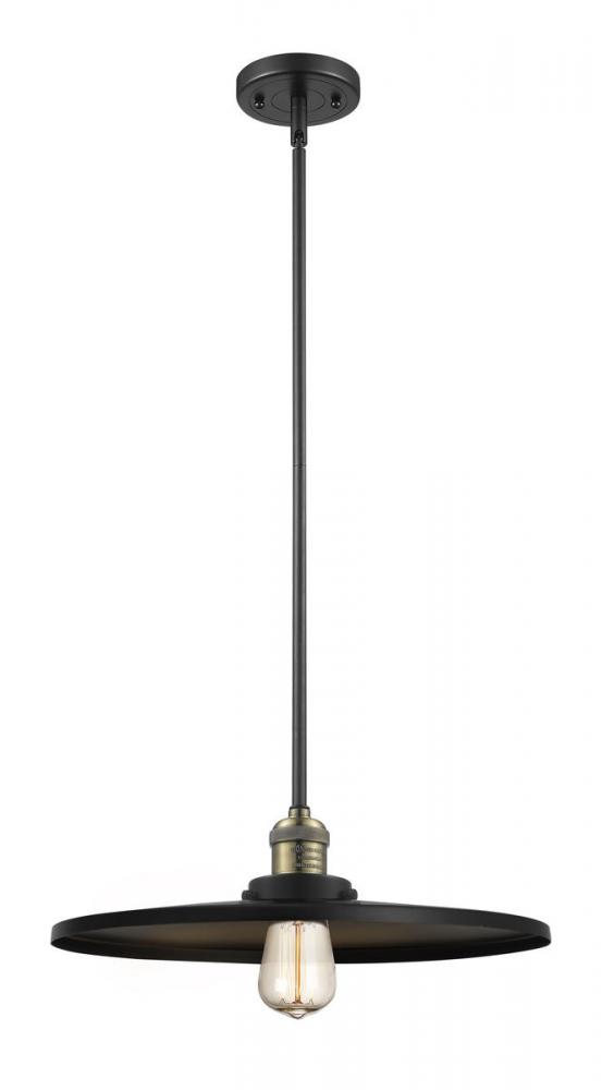 Appalachian - 1 Light - 16 inch - Oil Rubbed Bronze - Stem Hung - Mini Pendant