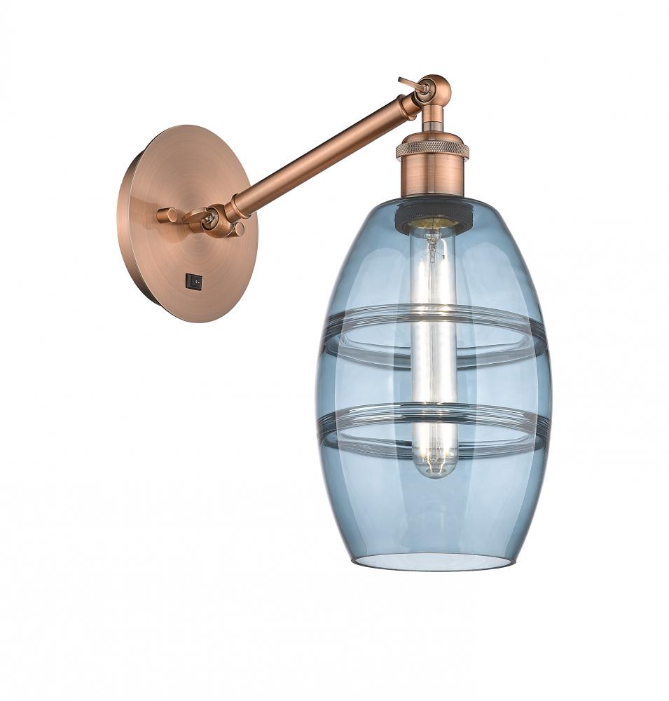 Vaz - 1 Light - 6 inch - Antique Copper - Adjustable Sconce