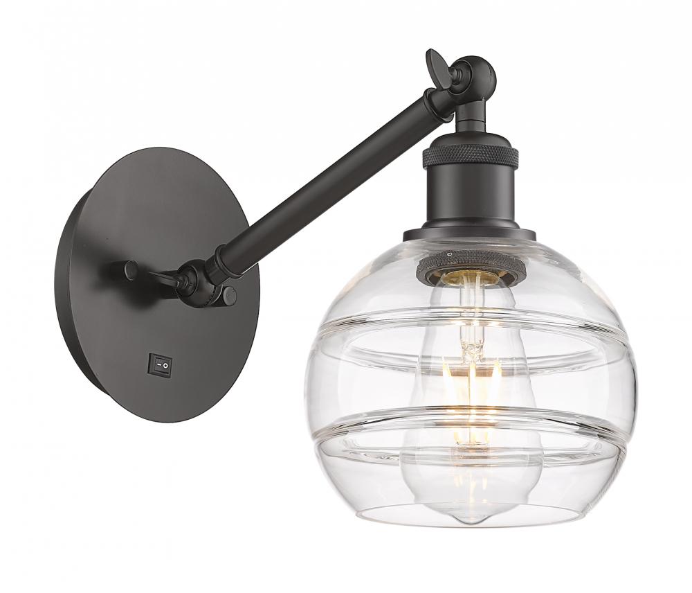 Rochester - 1 Light - 6 inch - Oil Rubbed Bronze - Adjustable Sconce
