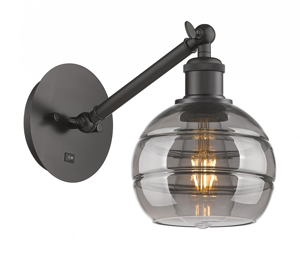Rochester - 1 Light - 6 inch - Oil Rubbed Bronze - Adjustable Sconce