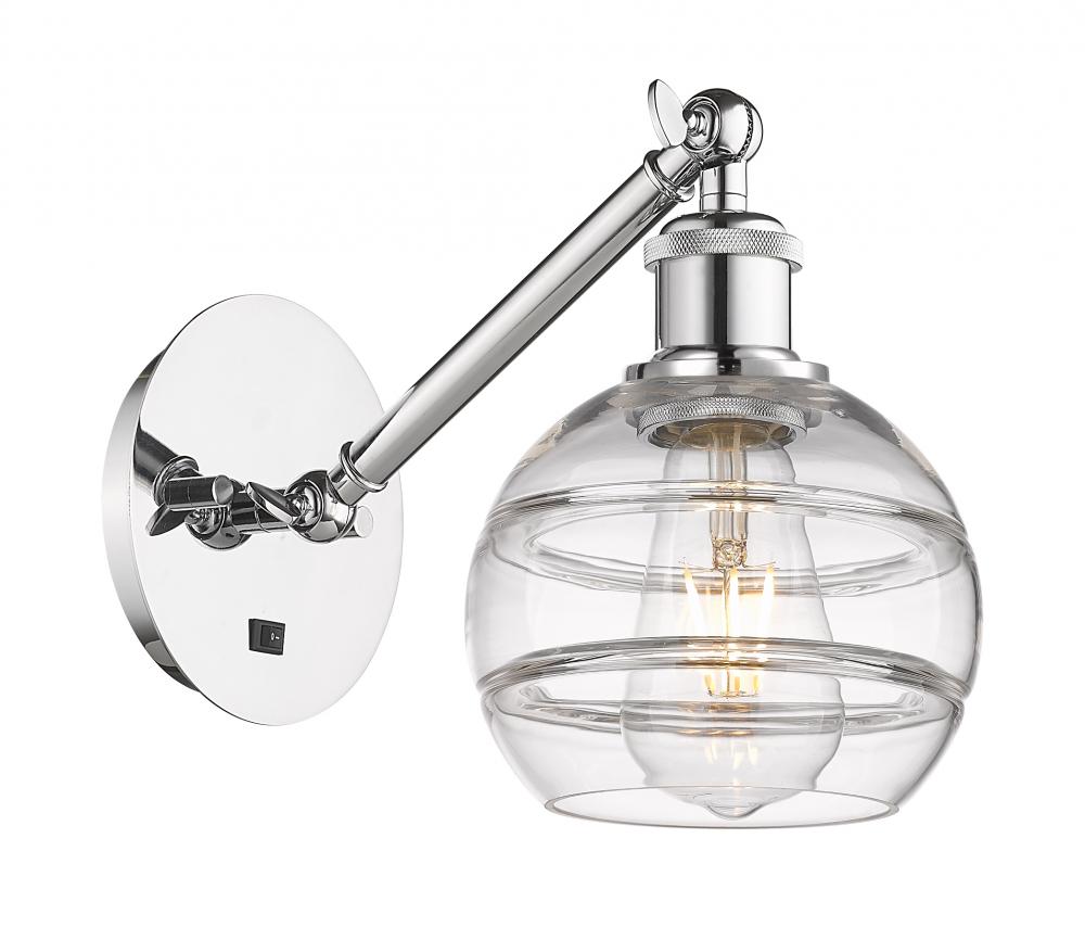 Rochester - 1 Light - 6 inch - Polished Chrome - Adjustable Sconce