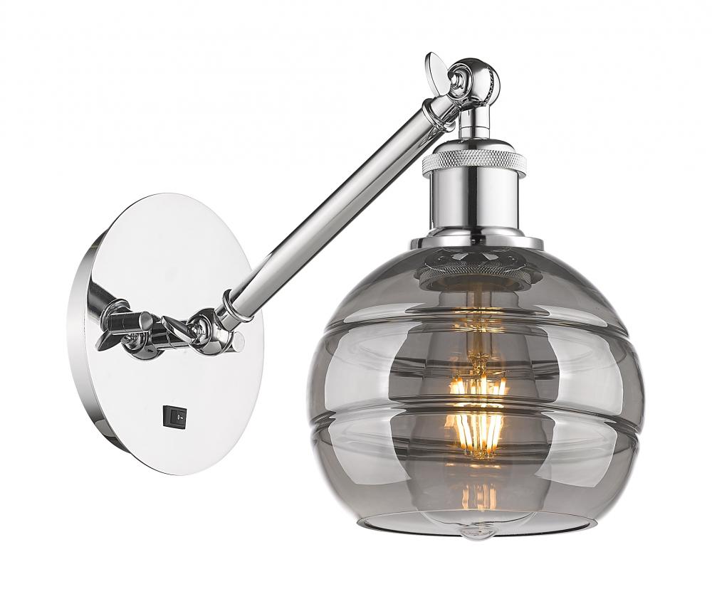 Rochester - 1 Light - 6 inch - Polished Chrome - Adjustable Sconce