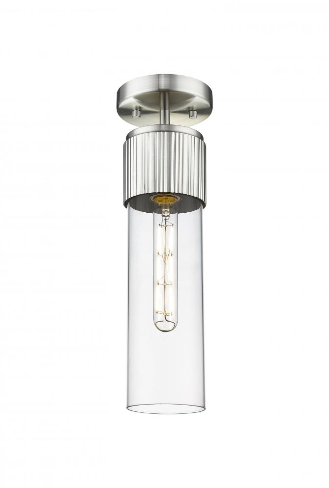 Bolivar - 1 Light - 5 inch - Satin Nickel - Flush Mount
