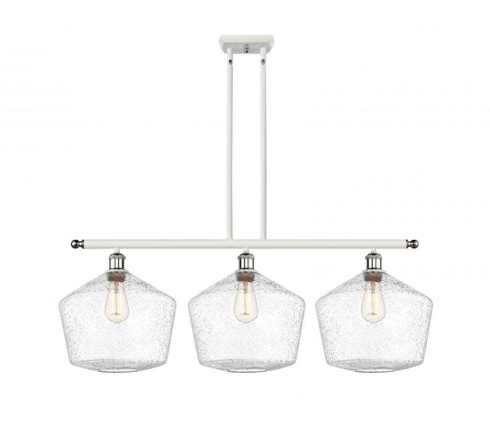 Cindyrella - 3 Light - 39 inch - White Polished Chrome - Cord hung - Island Light