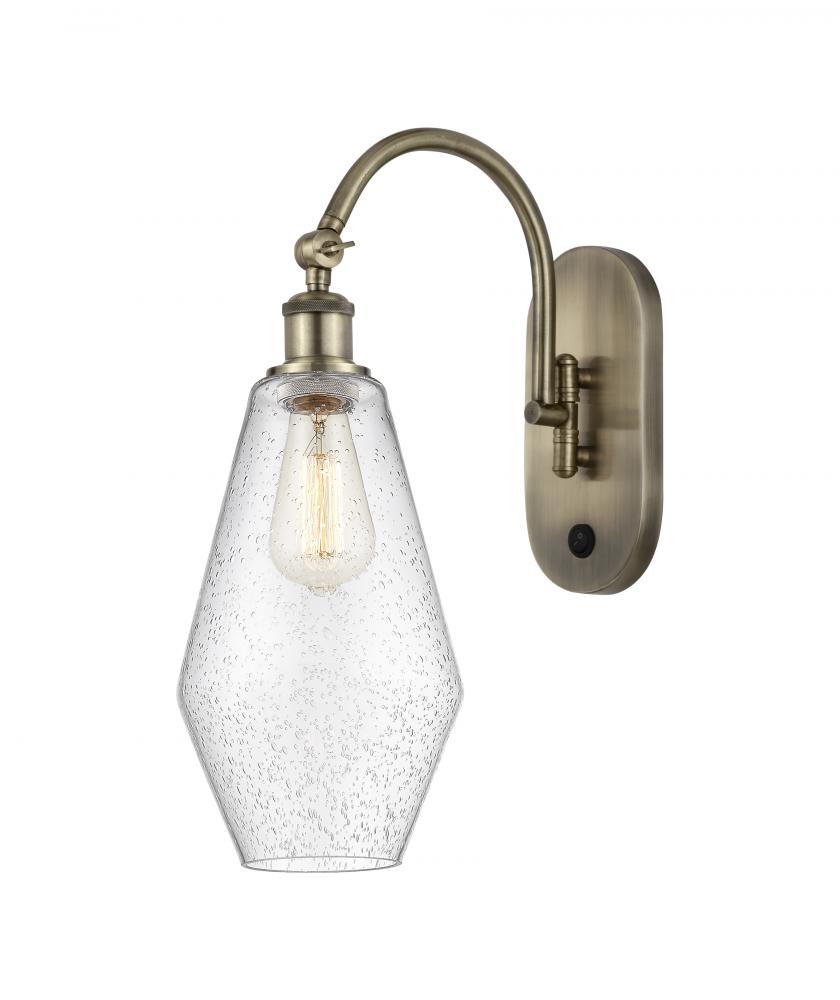 Cindyrella - 1 Light - 7 inch - Antique Brass - Adjustable Swing Arm
