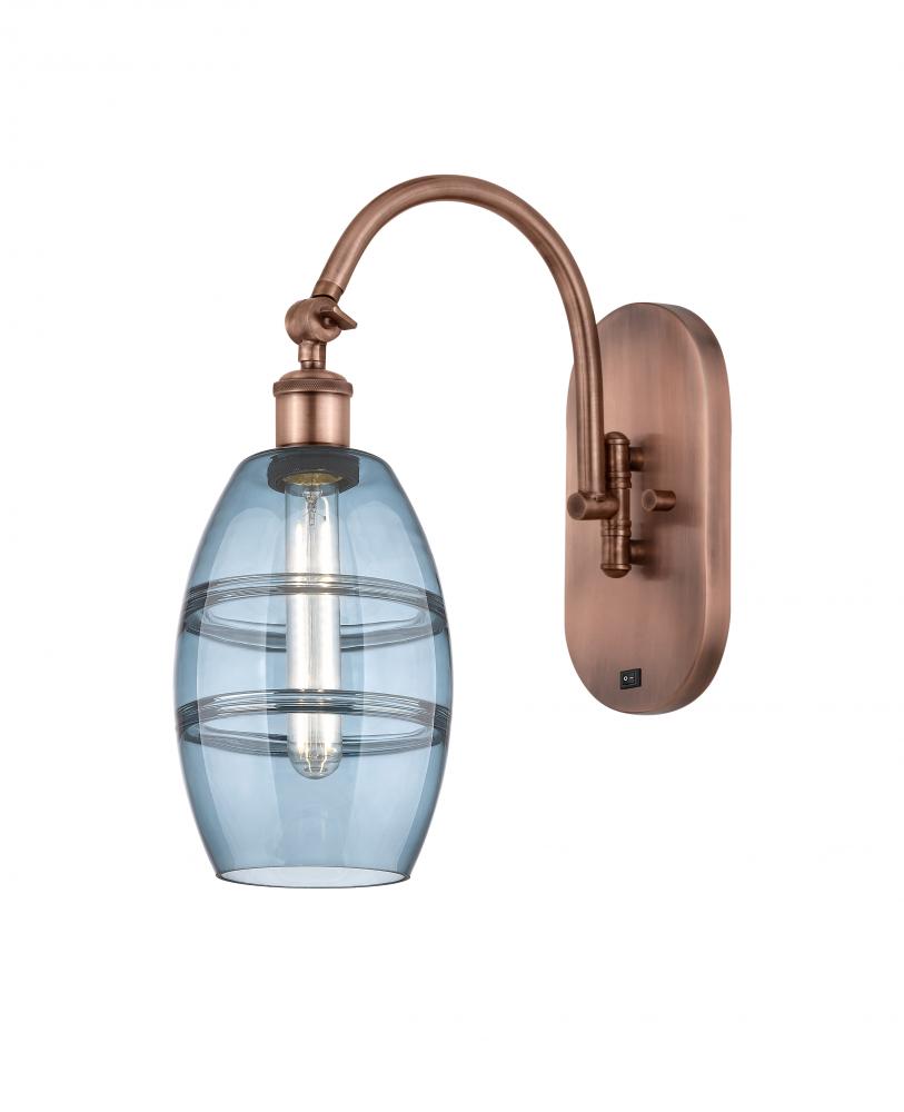 Vaz - 1 Light - 6 inch - Antique Copper - Adjustable Swing Arm