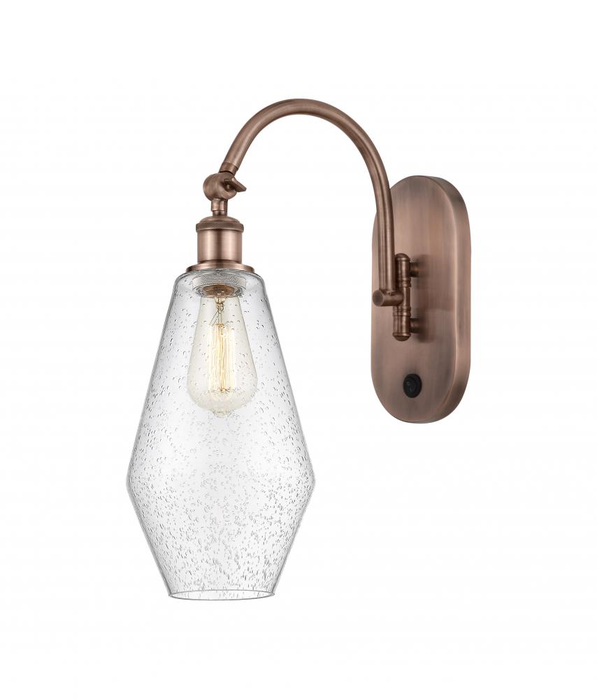 Cindyrella - 1 Light - 7 inch - Antique Copper - Adjustable Swing Arm