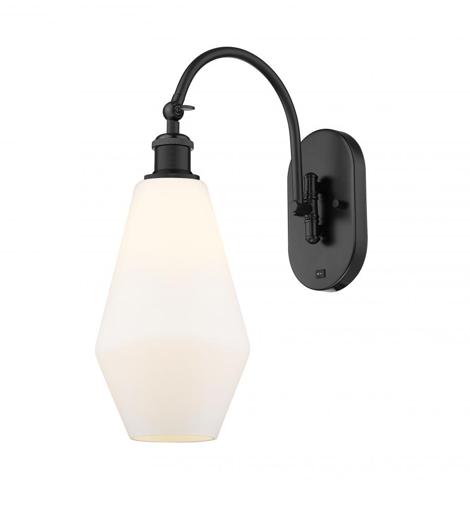 Cindyrella - 1 Light - 7 inch - Matte Black - Adjustable Swing Arm