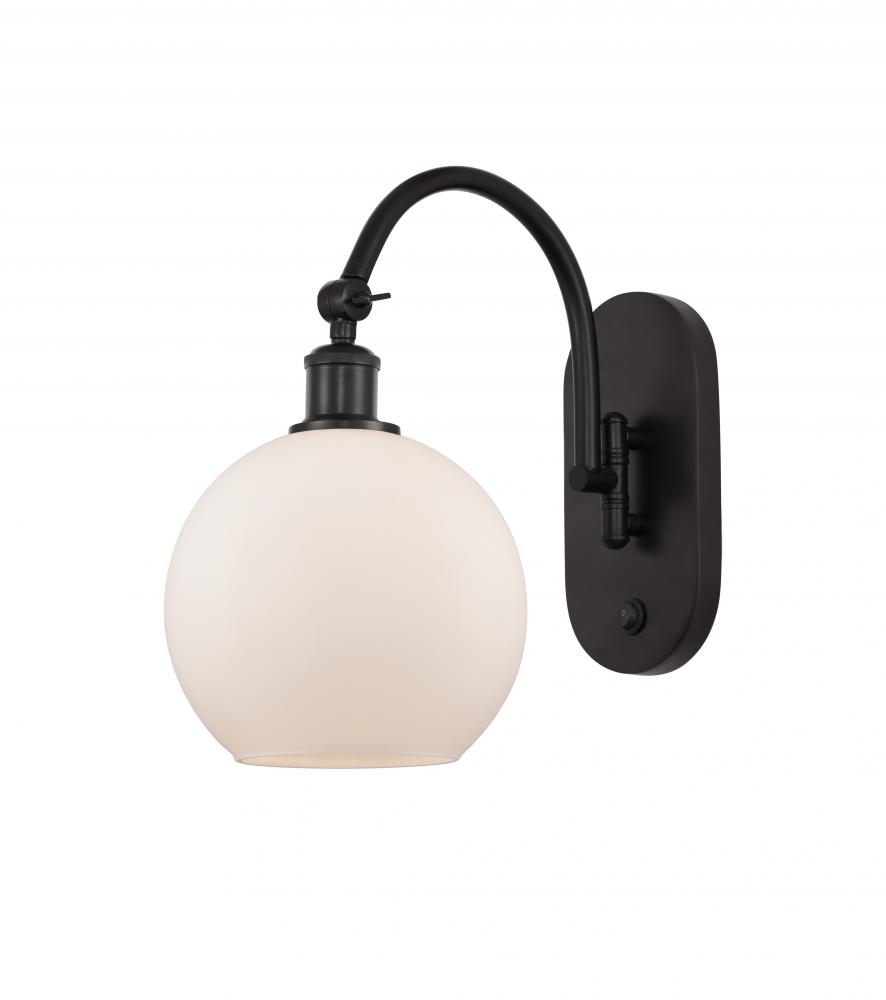 Athens - 1 Light - 8 inch - Oil Rubbed Bronze - Adjustable Swing Arm