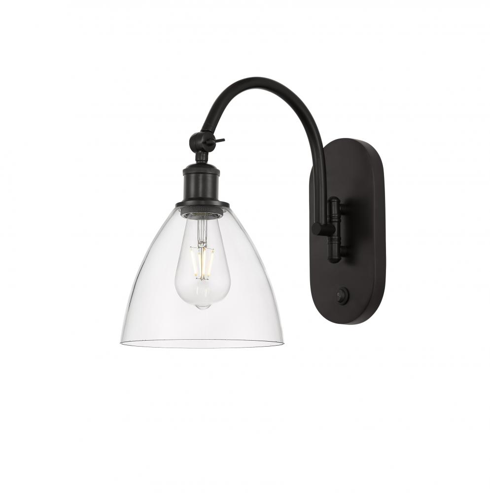 Bristol - 1 Light - 8 inch - Oil Rubbed Bronze - Adjustable Swing Arm