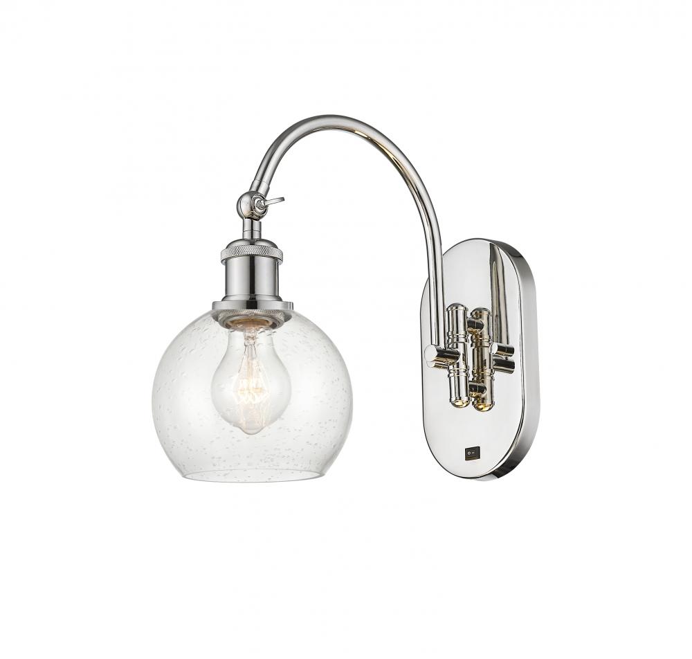 Athens - 1 Light - 6 inch - Polished Nickel - Adjustable Swing Arm
