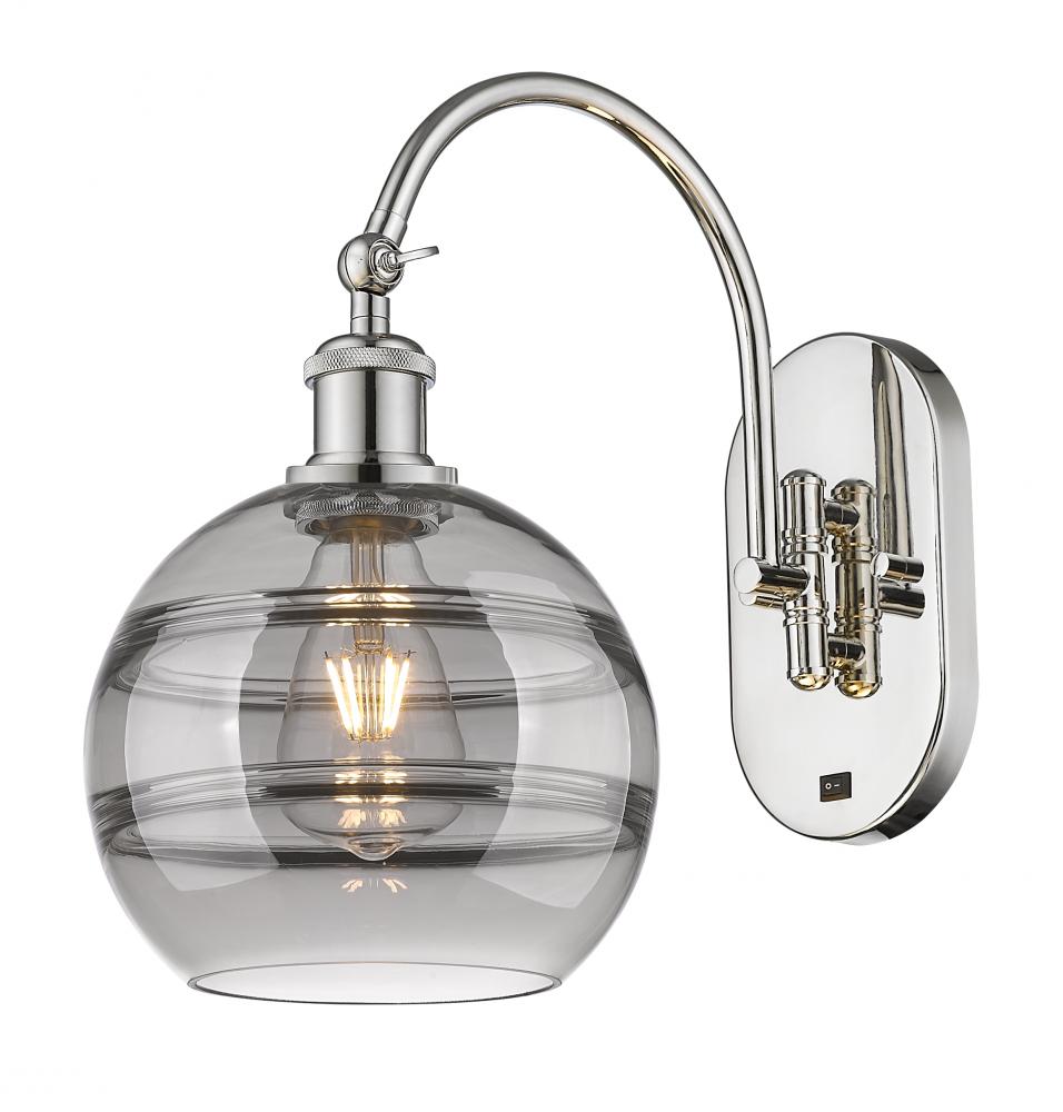 Rochester - 1 Light - 8 inch - Polished Nickel - Adjustable Swing Arm