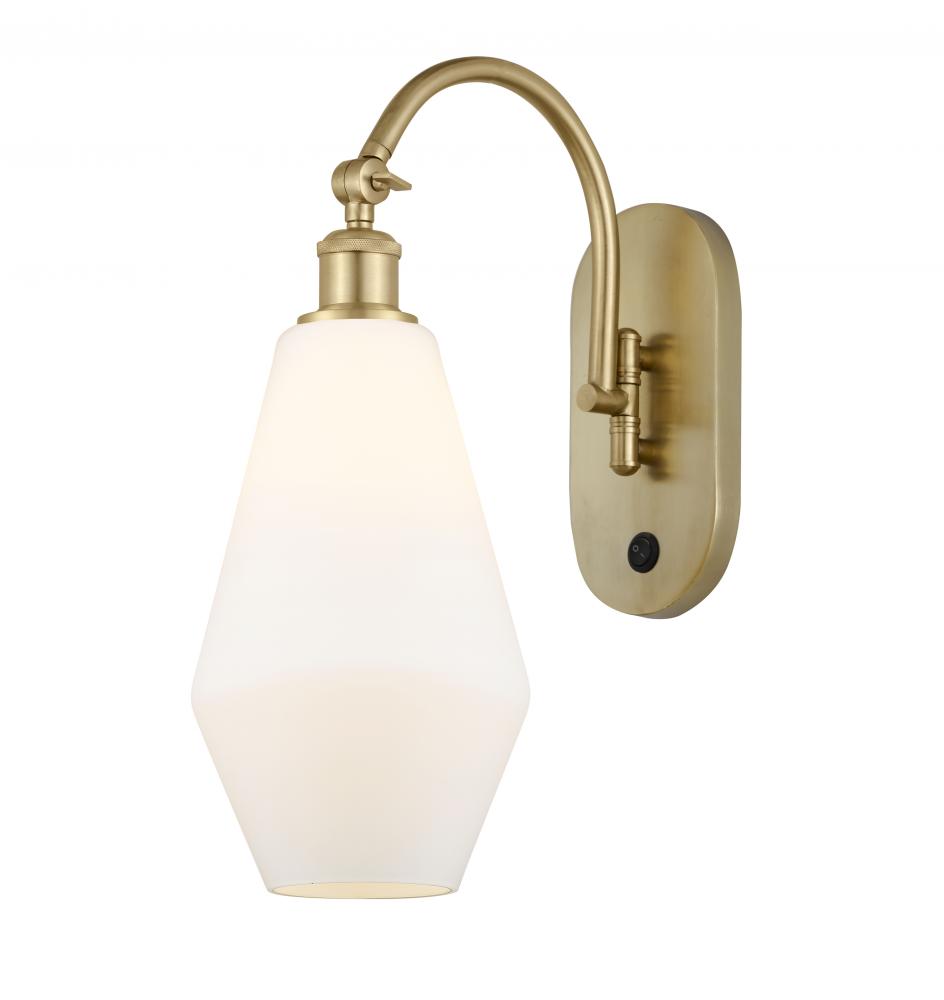Cindyrella - 1 Light - 7 inch - Satin Gold - Adjustable Swing Arm