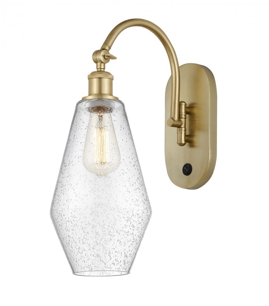 Cindyrella - 1 Light - 7 inch - Satin Gold - Adjustable Swing Arm
