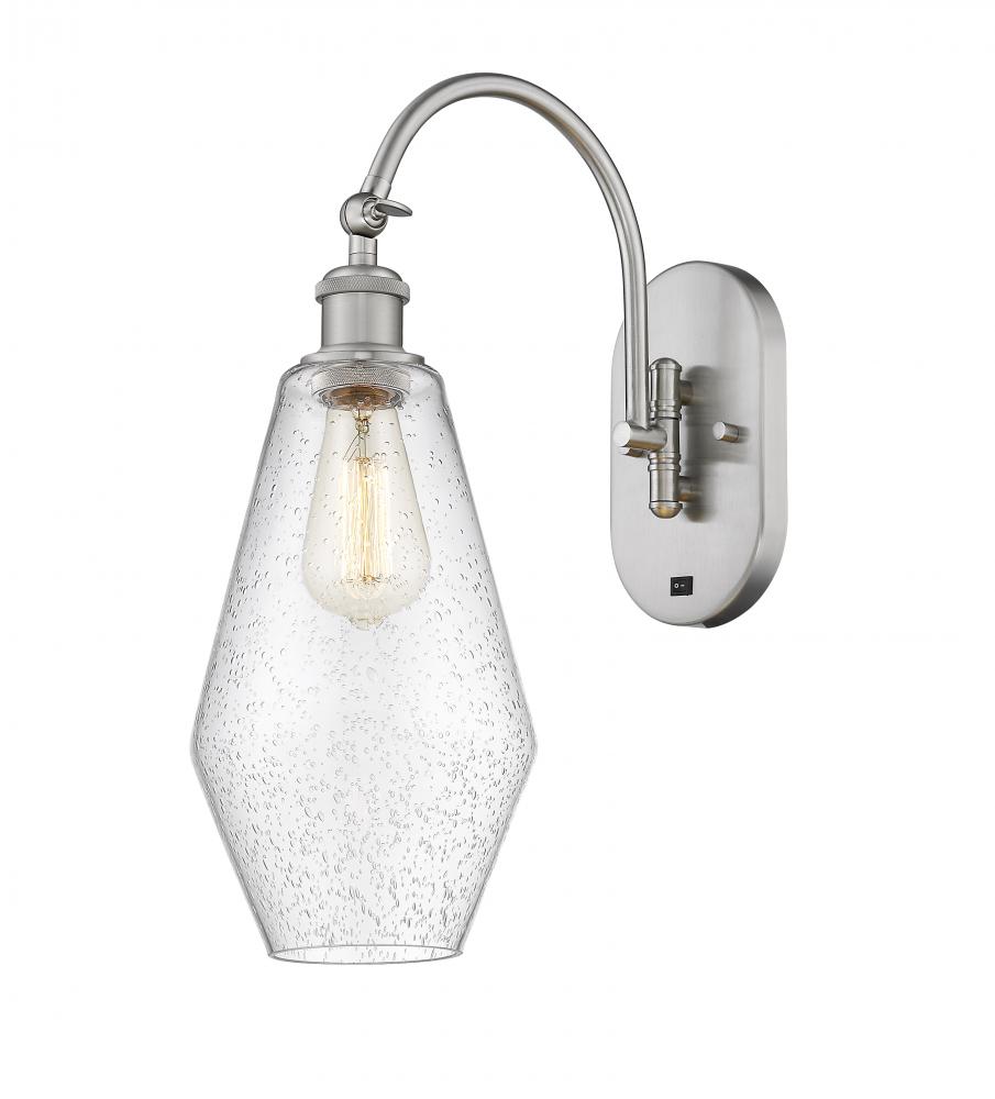 Cindyrella - 1 Light - 7 inch - Brushed Satin Nickel - Adjustable Swing Arm