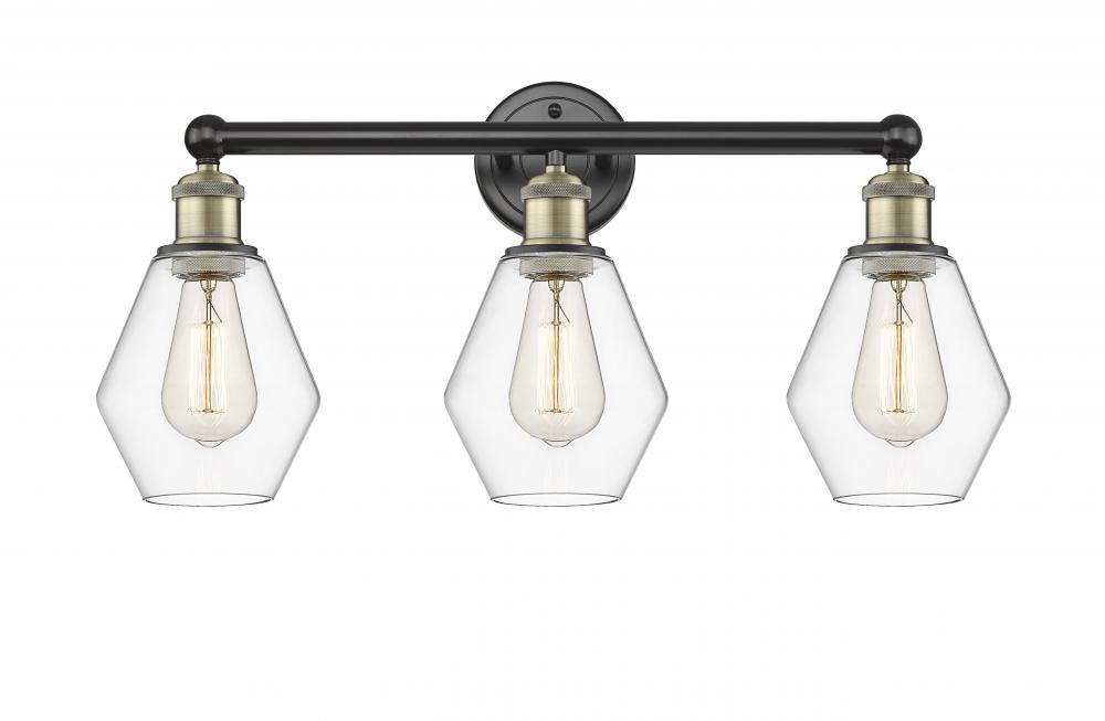 Cindyrella - 3 Light - 24 inch - Black Antique Brass - Bath Vanity Light