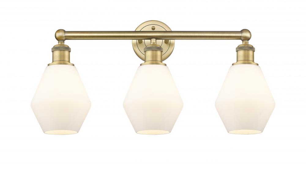 Cindyrella - 3 Light - 24 inch - Brushed Brass - Bath Vanity Light