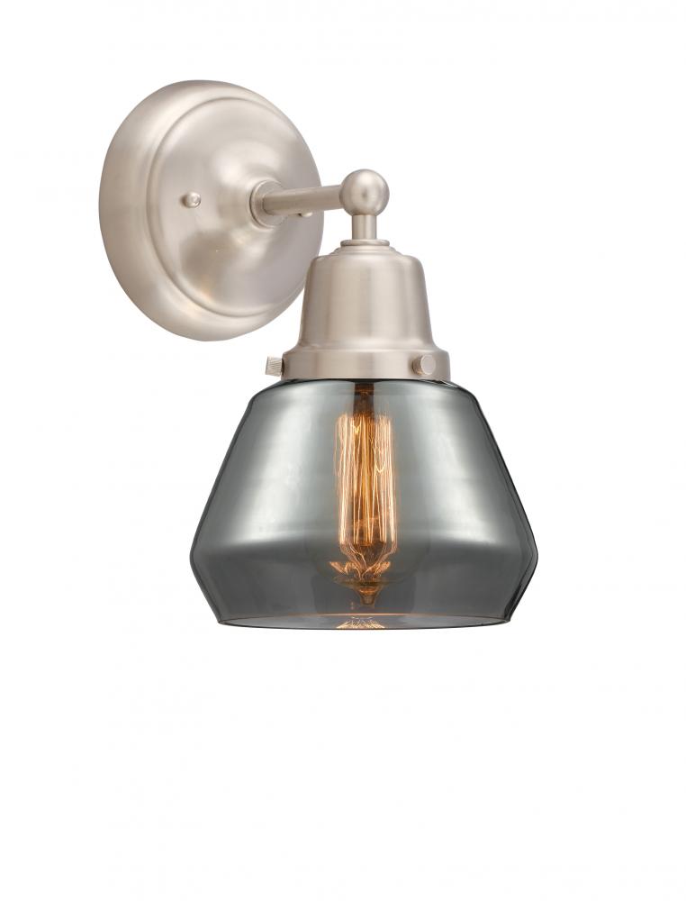 Fulton - 1 Light - 7 inch - Brushed Satin Nickel - Sconce
