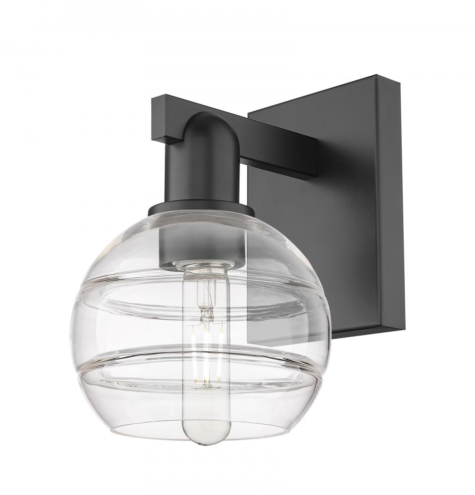 Rochester - 1 Light - 6 inch - Matte Black - Sconce
