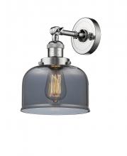 Innovations Lighting 203-PC-G73 - Bell - 1 Light - 8 inch - Polished Chrome - Adjustable Sconce