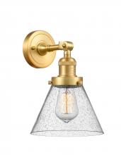Innovations Lighting 203-SG-G44-LED - Cone - 1 Light - 8 inch - Satin Gold - Adjustable Sconce