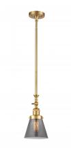 Innovations Lighting 206-SG-G63 - Cone - 1 Light - 6 inch - Satin Gold - Stem Hung - Adjustable Mini Pendant