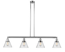 Innovations Lighting 214-PC-G44-LED - Cone - 4 Light - 52 inch - Polished Chrome - Stem Hung - Adjustable Island Light