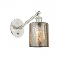 Innovations Lighting 317-1W-SN-G116-LED - Cobbleskill - 1 Light - 5 inch - Brushed Satin Nickel - Adjustable Sconce