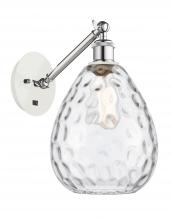 Innovations Lighting 317-1W-WPC-G372 - Waverly - 1 Light - 8 inch - White Polished Chrome - Adjustable Sconce