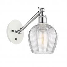 Innovations Lighting 317-1W-WPC-G462-6-LED - Norfolk - 1 Light - 6 inch - White Polished Chrome - Adjustable Sconce