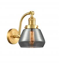Innovations Lighting 515-1W-SG-G173 - Fulton - 1 Light - 7 inch - Satin Gold - Adjustable Sconce